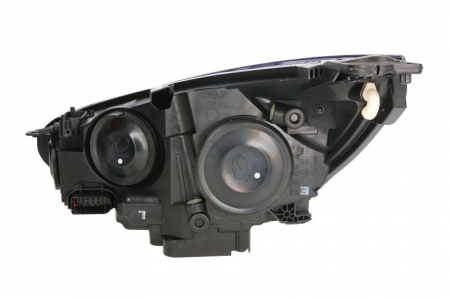 Far dreapta (H1/H7/LED, reglaj electric cu lumini de zi, fundal negru) FORD FOCUS 2014-2018 [1]