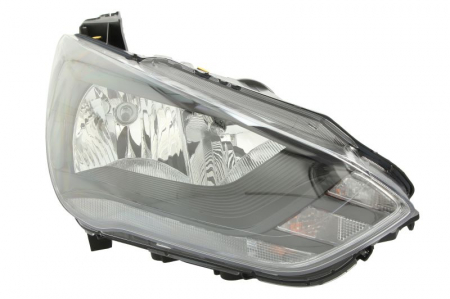 Far dreapta (H1/H7/LED, reglaj electric cu motoras, cu lumini de zi, fundal negru) FORD C-MAX dupa 2018 Iluminat auto - Far dreapta (H1/H7/LED, reglaj electric cu motoras, cu lumini de zi, fundal negru) FORD C-MAX dupa 2018