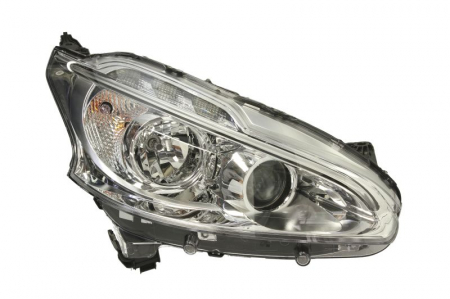 Far dreapta (H1/H7/LED, reglaj electric cu motoras, cu lumini de zi) PEUGEOT 208, 208 I 2012-2015 Iluminat auto - Far dreapta (H1/H7/LED, reglaj electric cu motoras, cu lumini de zi) PEUGEOT 208, 208 I 2012-2015
