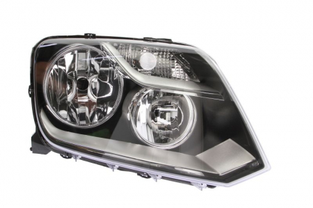 Iluminat auto - Far Dreapta (H1/H7, manual, fara motoras, culoare insert: negru) potrivit VW AMAROK