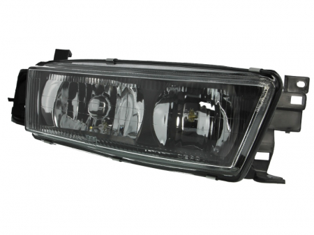 Iluminat auto - Far dreapta (H1/H7, manual, fundal cromat) MITSUBISHI GALANT 1996-2004