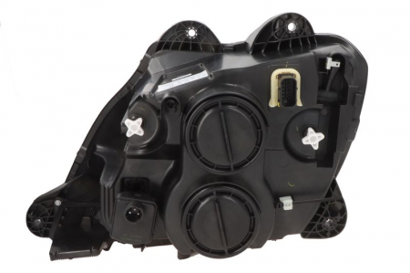 Far dreapta (H1/H7/P21W, electric, cu motor, cu lumina de zi, culoare insert: crom platinat, culoare indicator: transparent) potrivit DAF CF, XF 106 10.12- [1]