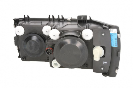 Far dreapta (H1/H7/P21W/W5W, reglaj manual, argintiu, Semnalizator portocaliu) DAF 75 CF, CF 65, CF 75, CF 85, LF 45, LF 55, XF 105, XF 95 dupa 2001 [1]
