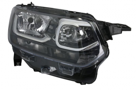 Faruri - Far dreapta potrivit CITROEN BERLINGO III dupa 2018 (H1/H7/PY21W/W21/5W, electric, cu motoras)