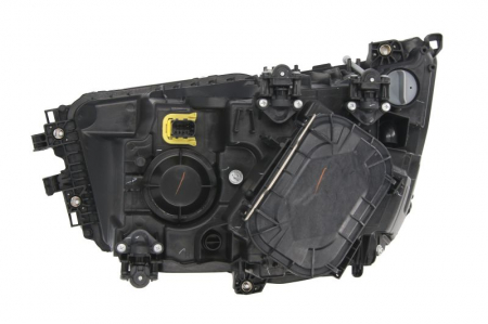 Far dreapta (H1/H7/PY21W/W5W, manual, cu lumini zi, culoare interior: crom, culoare semnalizator: transparent) potrivit MERCEDES ANTOS, AROCS 07.12- [1]