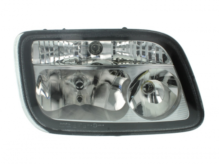 Iluminat auto - Far dreapta (H1/H7/PY21W/W5W, reglaj electric fara motor, insertii crom, Semnalizator galben) MERCEDES ACTROS MP2 / MP3 dupa 2002