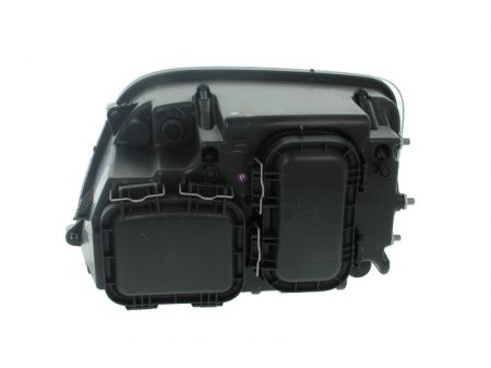 Far dreapta (H1/H7/PY21W/W5W, reglaj electric fara motor, insertii crom, Semnalizator galben) MERCEDES ACTROS MP2 / MP3 dupa 2002 [1]