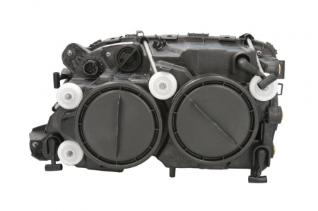 Far dreapta (H1/H7/PY21W/W5W, reglaj manual, argintiu, Semnalizator portocaliu) MERCEDES ACTROS MP2 / MP3 dupa 2002 [1]