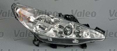 Piese Auto - Far stanga (H1/H7, reglaj electric, cu motoras,cu iluminare in viraje) PEUGEOT 207, 207 CC, 207 SW 2006-2013
