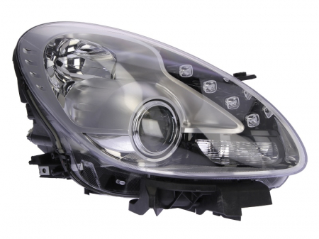 Iluminat auto - Far dreapta (H1/H7, reglaj electric, cu motoras, fundal cromat) ALFA ROMEO GIULIETTA dupa 2010