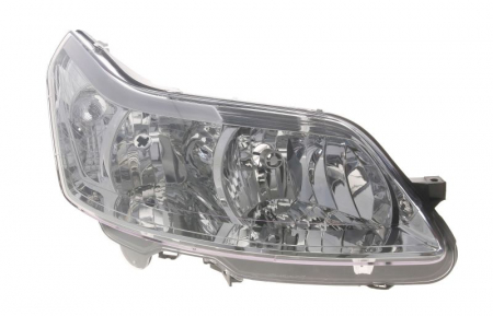 Far dreapta (H1/H7, reglaj electric, cu motoras, fundal cromat) CITROEN C4 2004-2008 [0]