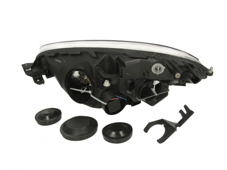 Far dreapta (H1/H7, reglaj electric, cu motoras, fundal cromat) CITROEN C4 PICASSO 2006-2010 [1]