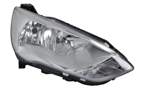 Far dreapta (H1/H7, reglaj electric, cu motoras, fundal cromat) FORD C-MAX 2015-2019 Iluminat auto - Far dreapta (H1/H7, reglaj electric, cu motoras, fundal cromat) FORD C-MAX 2015-2019