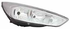 Far dreapta (H1/H7, reglaj electric, cu motoras, fundal cromat) FORD FOCUS 2014-2018