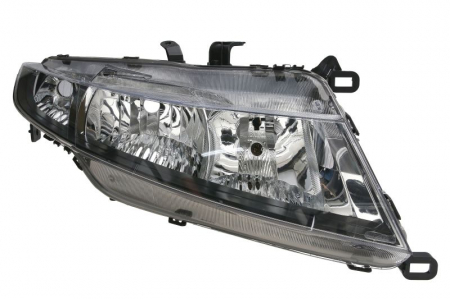Iluminat auto - Far dreapta (H1/H7, reglaj electric, cu motoras, fundal cromat) HONDA CIVIC VIII 2005-2011