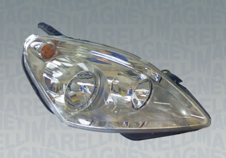 Far stanga (H1/H7, reglaj electric, cu motoras, fundal cromat) OPEL ZAFIRA / ZAFIRA FAMILY B, ZAFIRA B