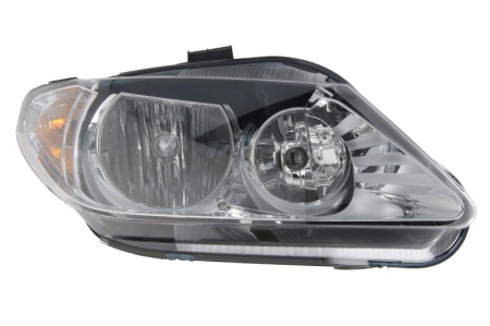 Iluminat auto - Far dreapta (H1/H7, reglaj electric, cu motoras, fundal cromat) SEAT EXEO, EXEO ST 2008-2013