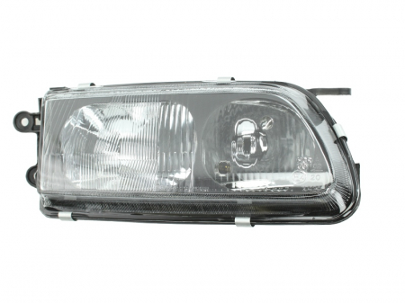 Iluminat auto - Far dreapta (H1/H7, reglaj electric, cu motoras, fundal cromat, semnalizator: dark) MAZDA 626 1997-2000