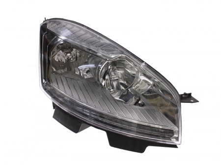 Far dreapta (H1/H7, reglaj electric, cu motoras, fundal negru) CITROEN C4 PICASSO 2006-2010 [0]