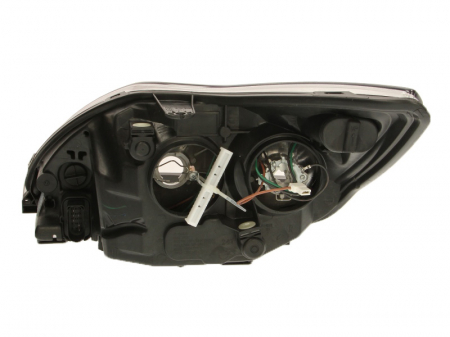 Far dreapta (H1/H7, reglaj electric, cu motoras, fundal negru) FORD FOCUS II [1]