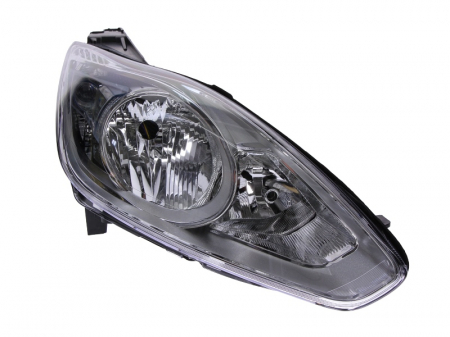 Piese Auto - Far dreapta (H1/H7, reglaj electric, cu motoras, fundal negru/insertii crom) FORD C-MAX II, GRAND C-MAX