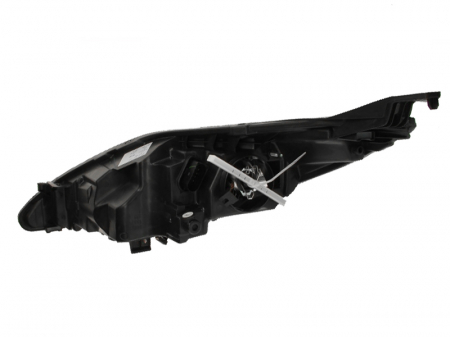 Far dreapta (H1/H7, reglaj electric, cu motoras, fundal negru/insertii crom) FORD FIESTA VI [1]