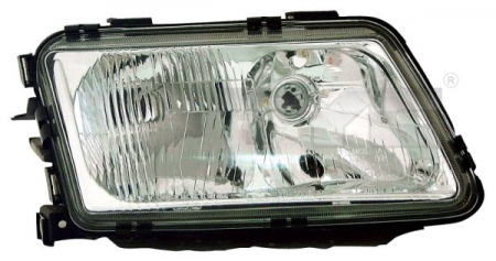 Far dreapta (H1/H7, reglaj electric, fundal cromat) AUDI A3 1996-2000 Iluminat auto - Far dreapta (H1/H7, reglaj electric, fundal cromat) AUDI A3 1996-2000