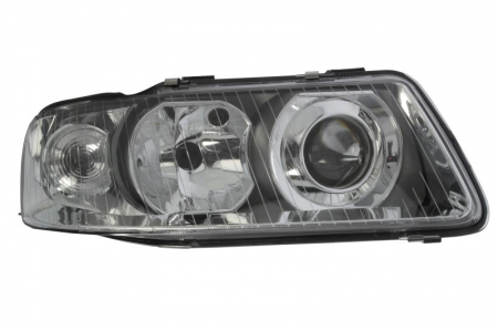 Far dreapta (H1/H7, reglaj electric, fundal cromat) AUDI A3 2000-2003 Iluminat auto - Far dreapta (H1/H7, reglaj electric, fundal cromat) AUDI A3 2000-2003