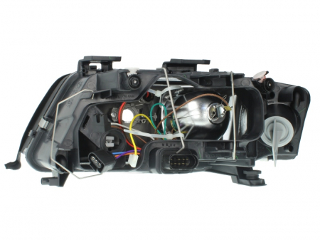 Far dreapta (H1/H7, reglaj electric, fundal cromat) AUDI A6 1997-2005 [1]