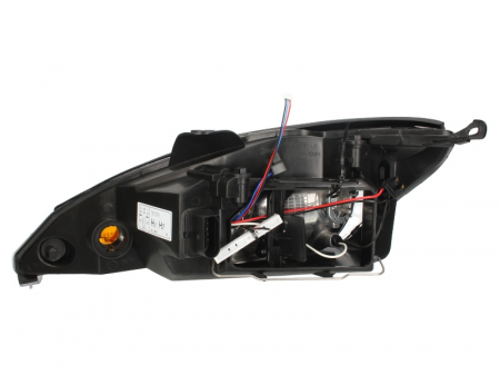 Far dreapta (H1/H7, reglaj electric, fundal cromat) FORD FOCUS 2001-2004 [1]