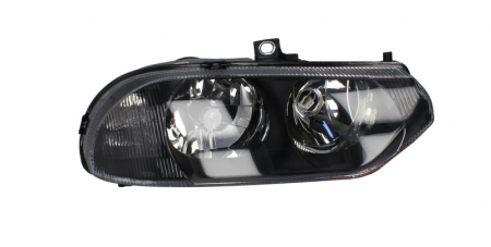 Piese Auto - Far dreapta (H1/H7, reglaj electric, fundal negru) ALFA ROMEO 156 1997-2003