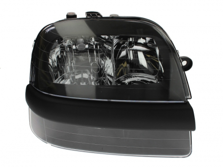 Far dreapta (H1/H7, reglaj electric, fundal negru) FIAT DOBLO 2001-2005 [0]
