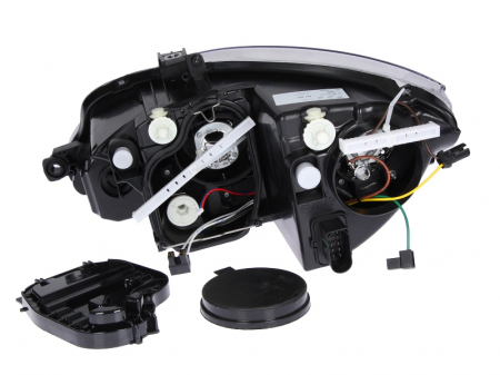 Far dreapta (H1/H7, reglaj electric, fundal negru) SEAT ALTEA, ALTEA XL, LEON, TOLEDO III [1]