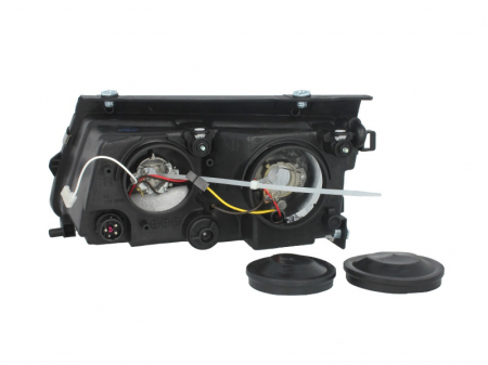 Far dreapta (H1/H7, reglaj electric, manual, fundal argintiu) VW PASSAT 1996-2000 [1]