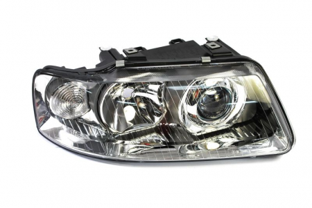 Far dreapta (H1/H7, reglaj electric, manual, fundal cromat) AUDI A3 2000-2003 Iluminat auto - Far dreapta (H1/H7, reglaj electric, manual, fundal cromat) AUDI A3 2000-2003