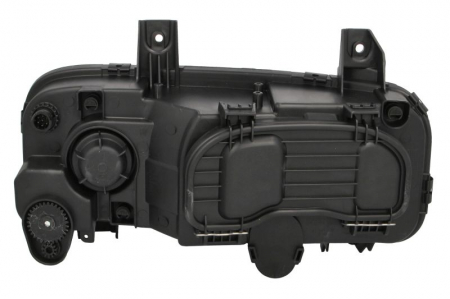 Far dreapta (H1/H7/W5W, electric, cu motor, cu lumina de ceata, culoare insert: crom platinat) [1]