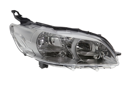 Far Dreapta H1/H7/W5W, electric, cu motor, culoare semnalizator: transparent potrivit PEUGEOT 301 2012-2016 [1]