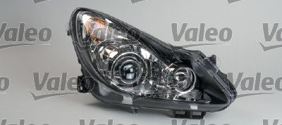 Iluminat auto - Far dreapta H1/H7/W5W, electric, cu motor, halogen, culoare semnalizator: transparent potrivit OPEL CORSA D pana in 2010