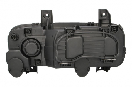 Far dreapta (H1/H7/W5W, manual, fara motor, cu lumina de ceata, culoare insert: crom platinat) potrivit MERCEDES ATEGO, ATEGO 2, ATEGO 3 01.98- [1]