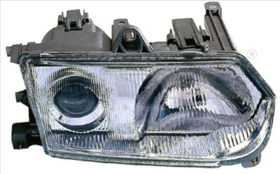 Piese Auto - Far dreapta (H1, reglaj electric, manual, fundal cromat) ALFA ROMEO 145, 146 1994-2001