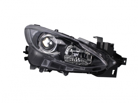 Piese Auto - Far dreapta (H11/H15, electric, cu motoras) MAZDA 3 2013-2017