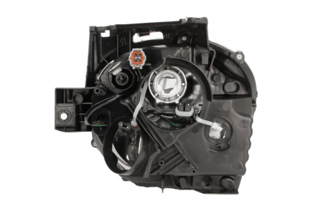 Far dreapta (H11/HB3, electric, fundal cromat, fundal transparent) NISSAN JUKE dupa 2014 [0]