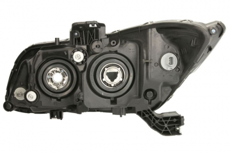 Far Dreapta (H11/HB3/W21/WY21W, electric, cu motor, culoare insert: negru, culoare semnalizator: alb) potrivit HONDA CIVIC IX -12.15 [1]