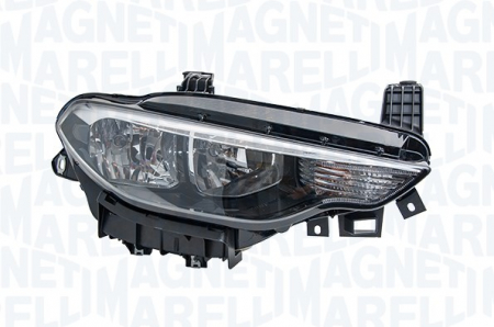 Far Stanga H15/H3/PY21W, halogen, interior negru, semnalizator portocaliu potrivit FIAT TIPO