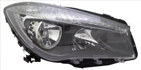 Far dreapta H15/H7, electric, cu motoras MERCEDES CLA C117 intre 2013-2019