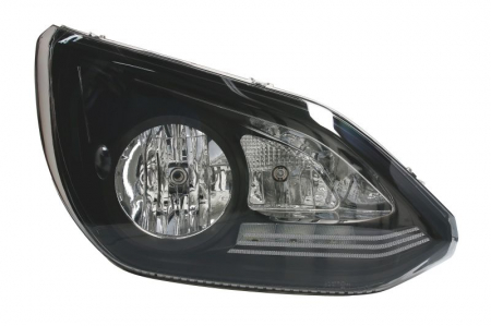 Faruri - Far dreapta potrivit SETRA 500 dupa 2012 (H15/H7/LED, culoare insert: negru)