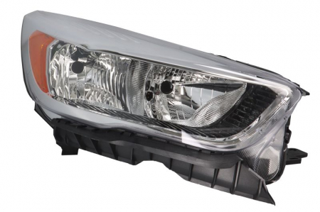Faruri - Far dreapta H15/H7/PY21W, electric, cu motor, culoare insert: alb potrivit FORD FIESTA VII
