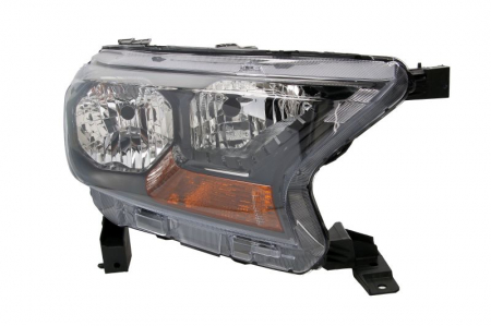 Iluminat auto - Far dreapta (H15/H7, reglaj electric, mecanic, fundal negru) FORD RANGER 2011-2015