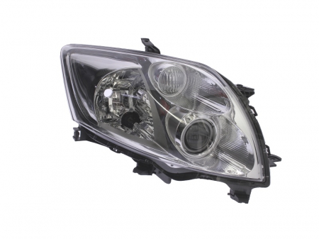 Faruri - Far Dreapta potrivit TOYOTA AURIS (H3, electric, fara motoras, culoare interior: cromat, culoare semnalizator: transparent)