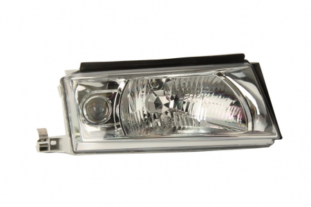 Far Dreapta (H3/H4, electric, cu motor, culoare interior: cromat) potrivit SKODA OCTAVIA I 01.00-12.04